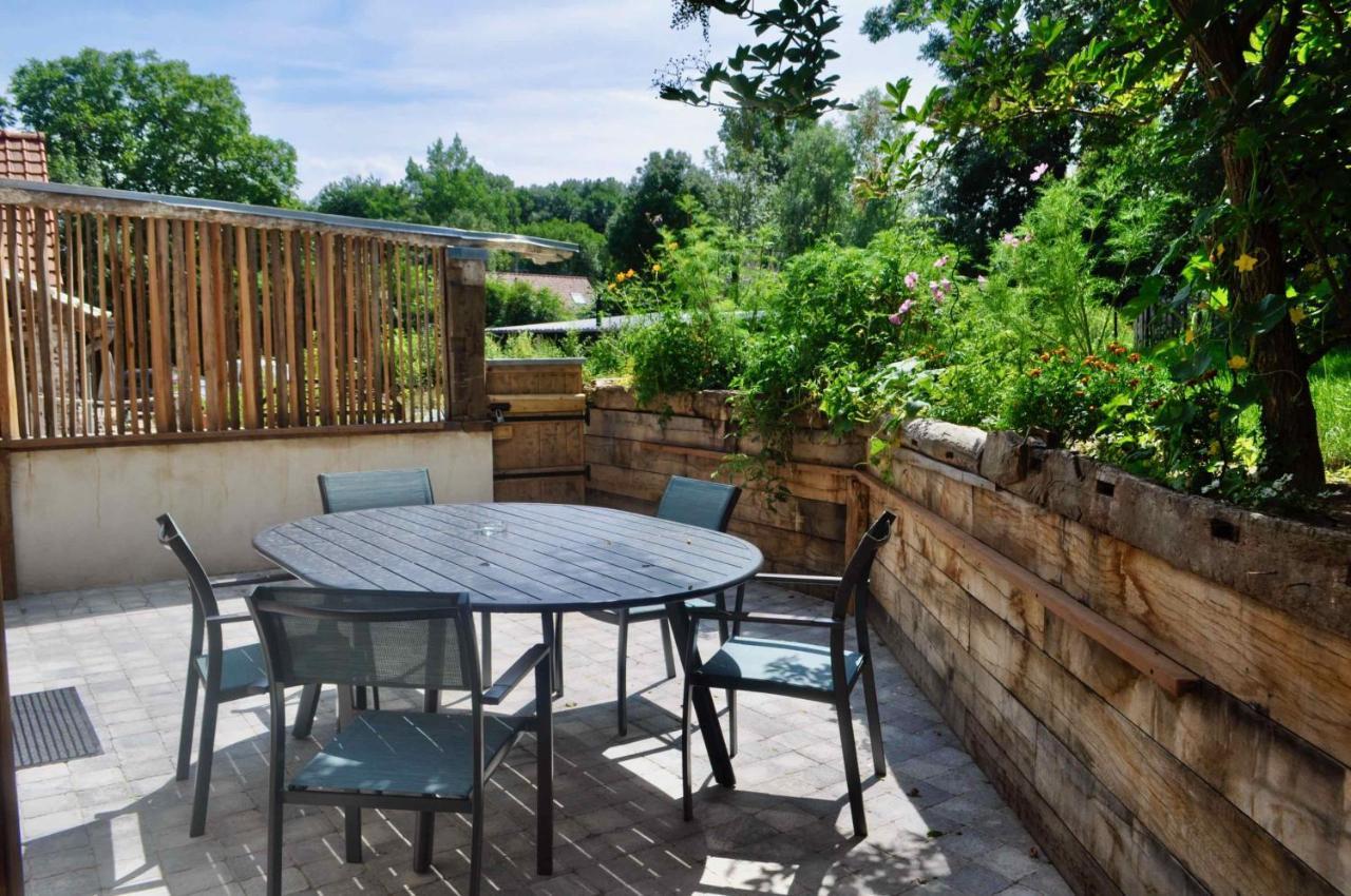 Les Bobos A La Ferme Bed & Breakfast La Madelaine-sous-Montreuil Bagian luar foto