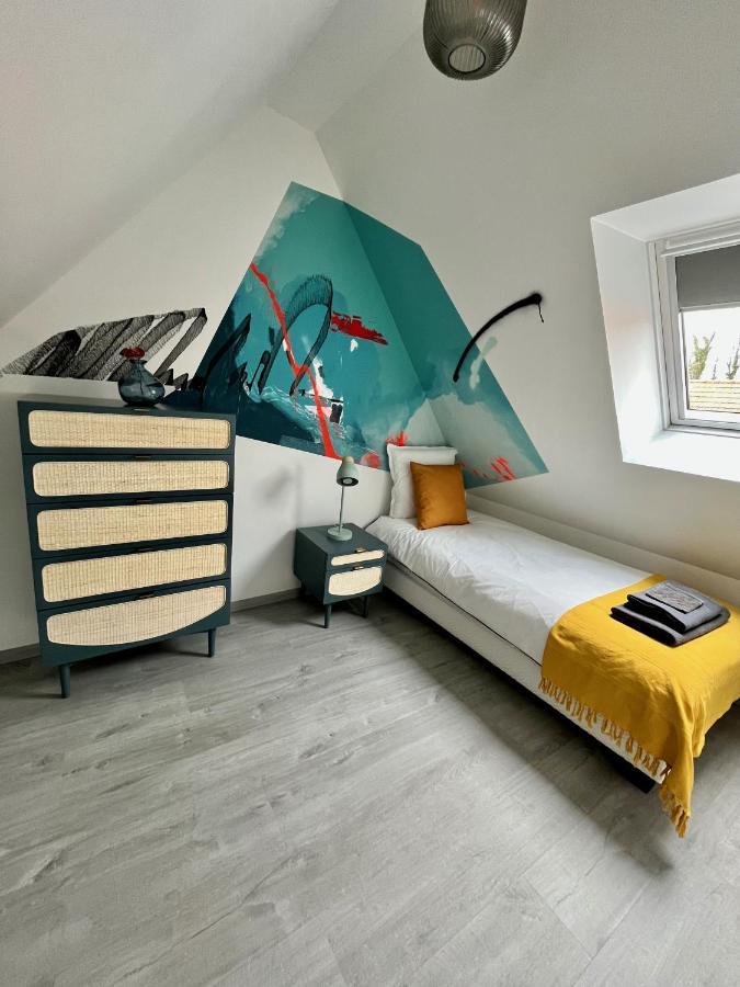 Les Bobos A La Ferme Bed & Breakfast La Madelaine-sous-Montreuil Bagian luar foto