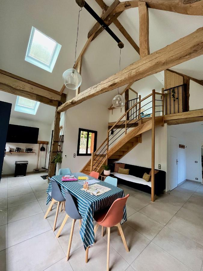 Les Bobos A La Ferme Bed & Breakfast La Madelaine-sous-Montreuil Bagian luar foto