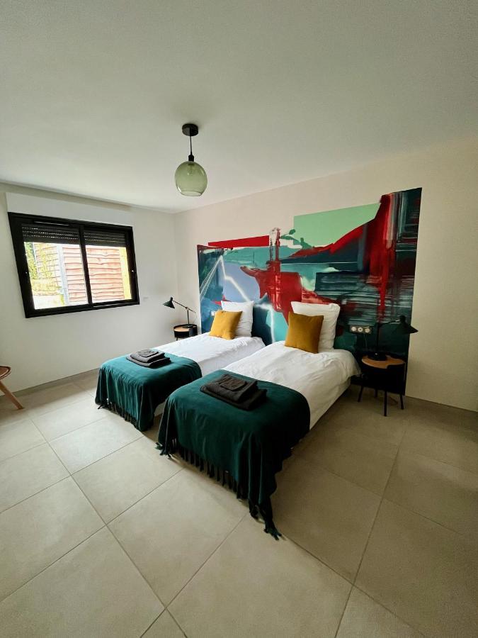 Les Bobos A La Ferme Bed & Breakfast La Madelaine-sous-Montreuil Bagian luar foto