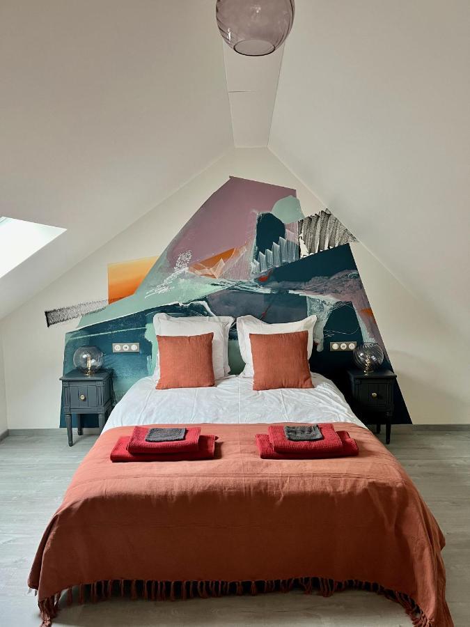 Les Bobos A La Ferme Bed & Breakfast La Madelaine-sous-Montreuil Bagian luar foto