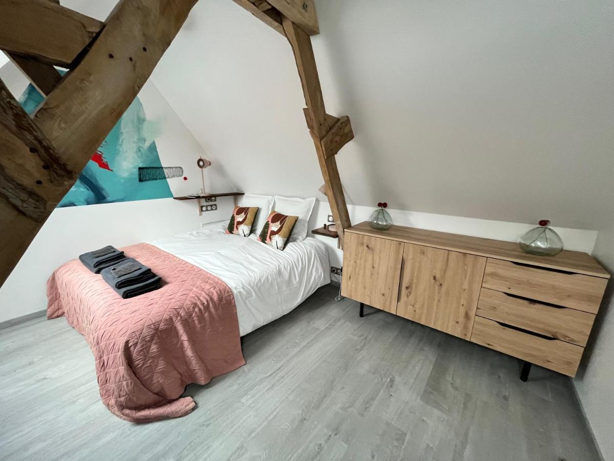 Les Bobos A La Ferme Bed & Breakfast La Madelaine-sous-Montreuil Bagian luar foto