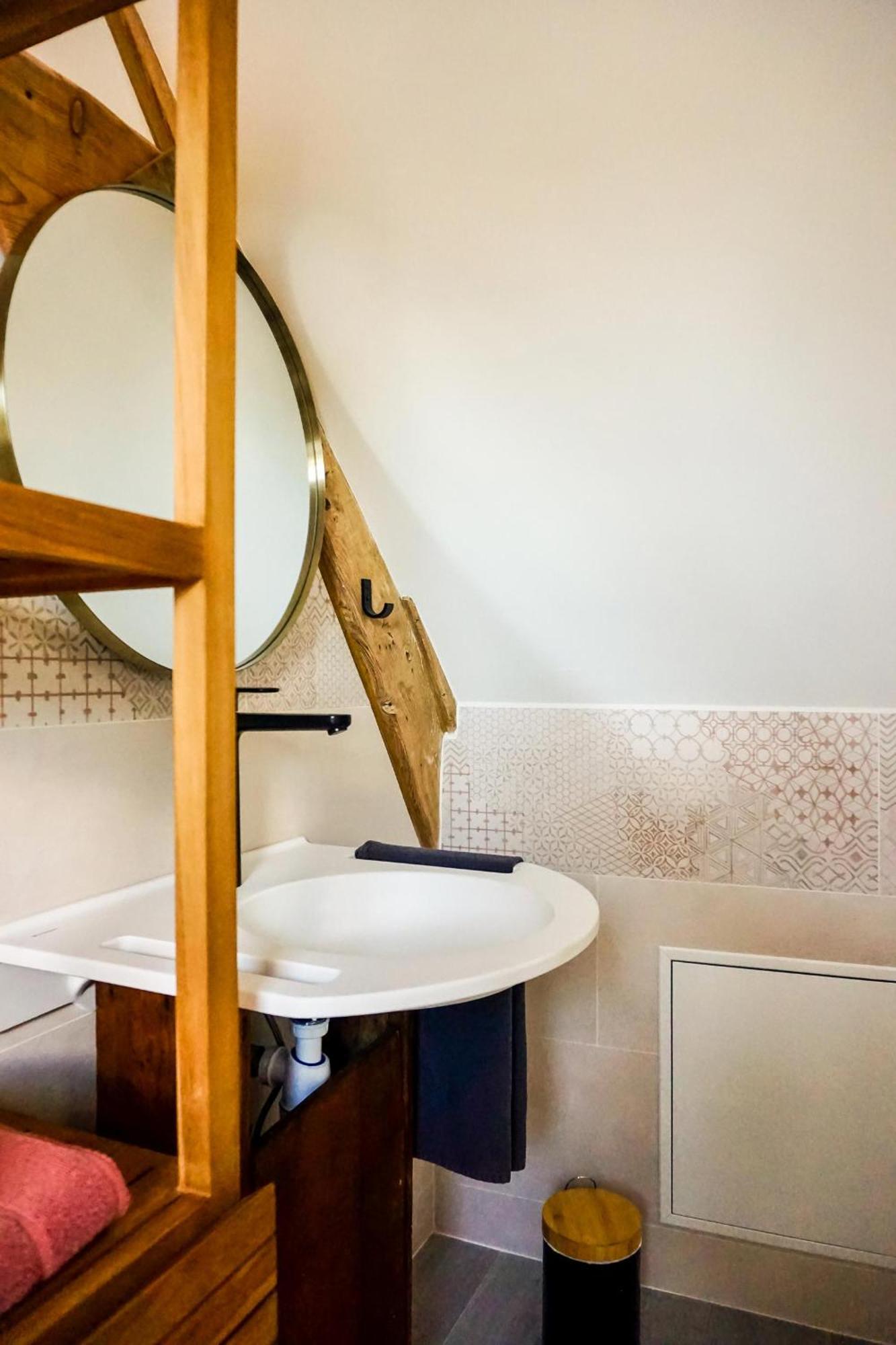 Les Bobos A La Ferme Bed & Breakfast La Madelaine-sous-Montreuil Bagian luar foto