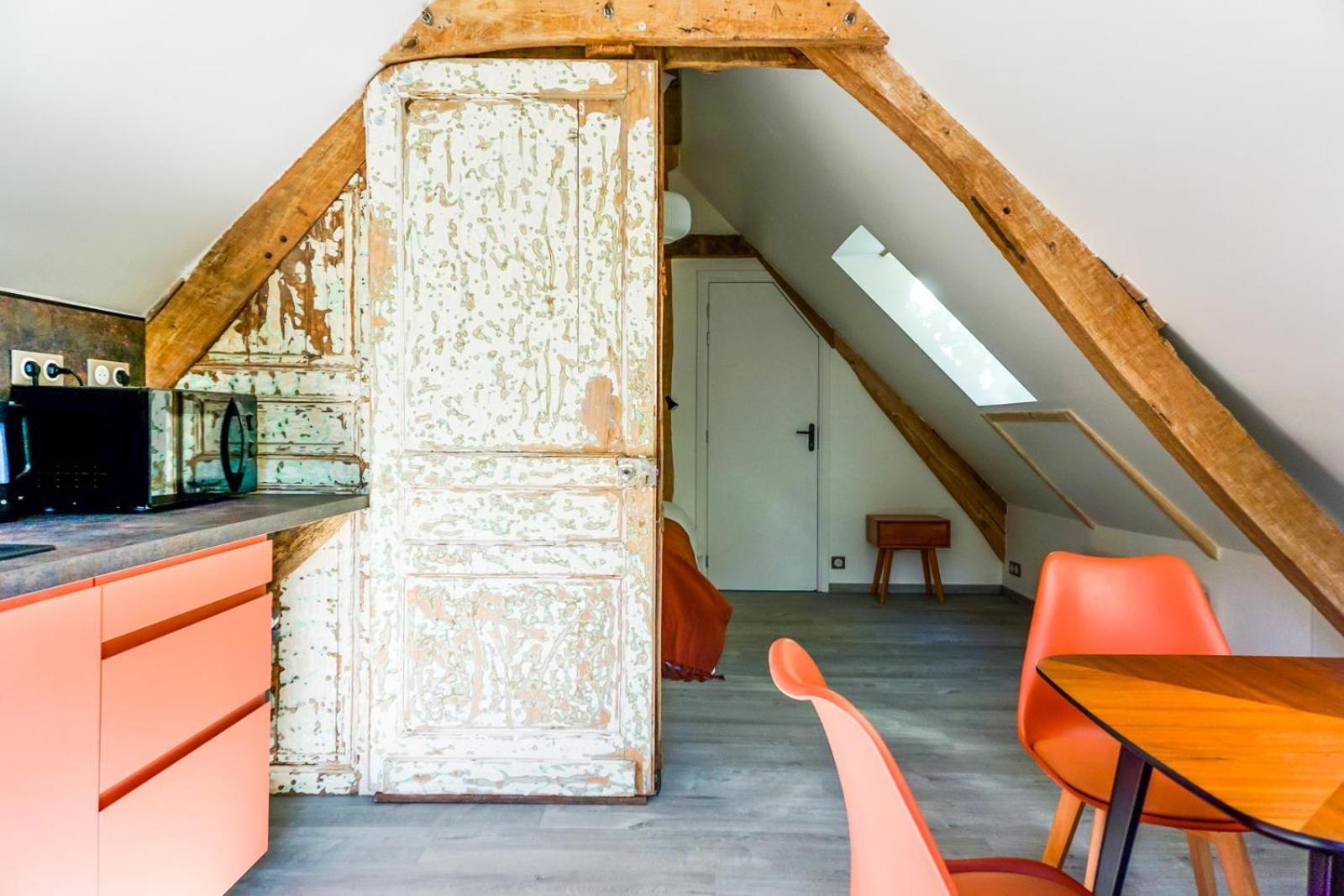 Les Bobos A La Ferme Bed & Breakfast La Madelaine-sous-Montreuil Bagian luar foto