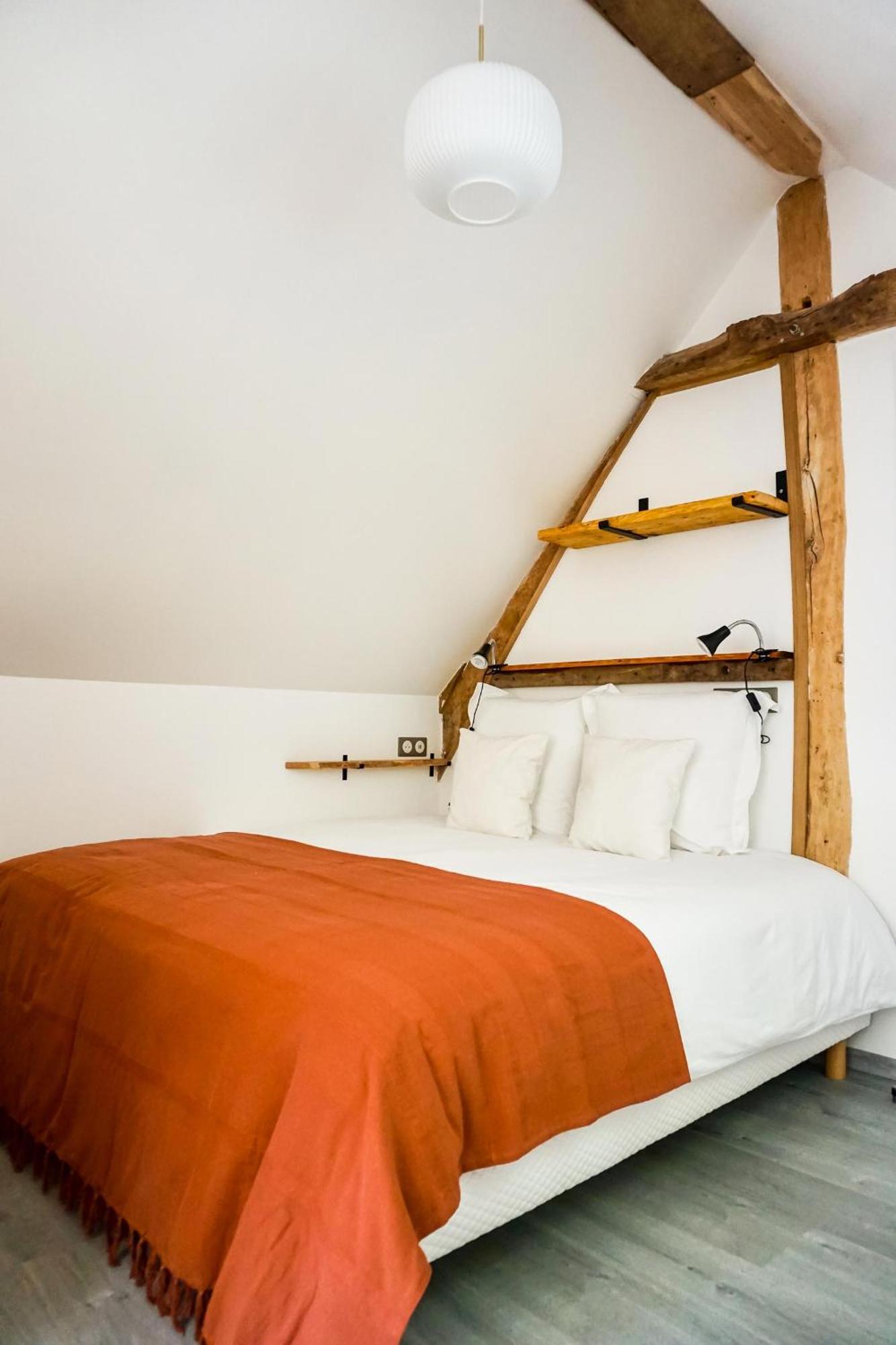 Les Bobos A La Ferme Bed & Breakfast La Madelaine-sous-Montreuil Bagian luar foto